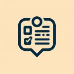 Chat bubble checklist