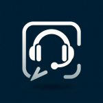 Chat bubble headset