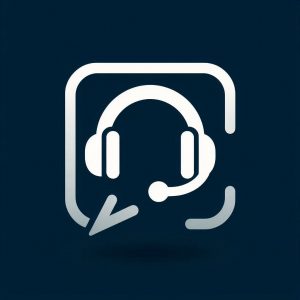 Chat bubble headset
