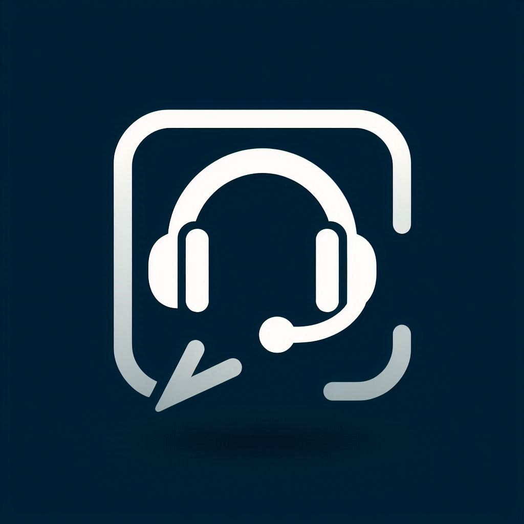 Chat bubble headset