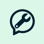 Chat bubble wrench