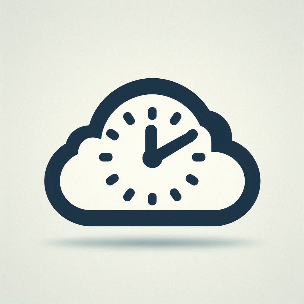 Cloud with Clock