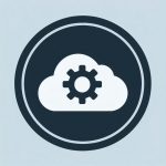 Cloud with cog