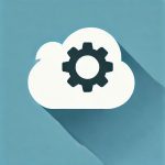 Cloud with gear