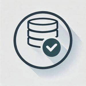 Database with Checkmark