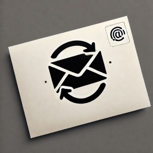 Envelope with Sync Arrows