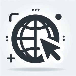 Globe with Cursor