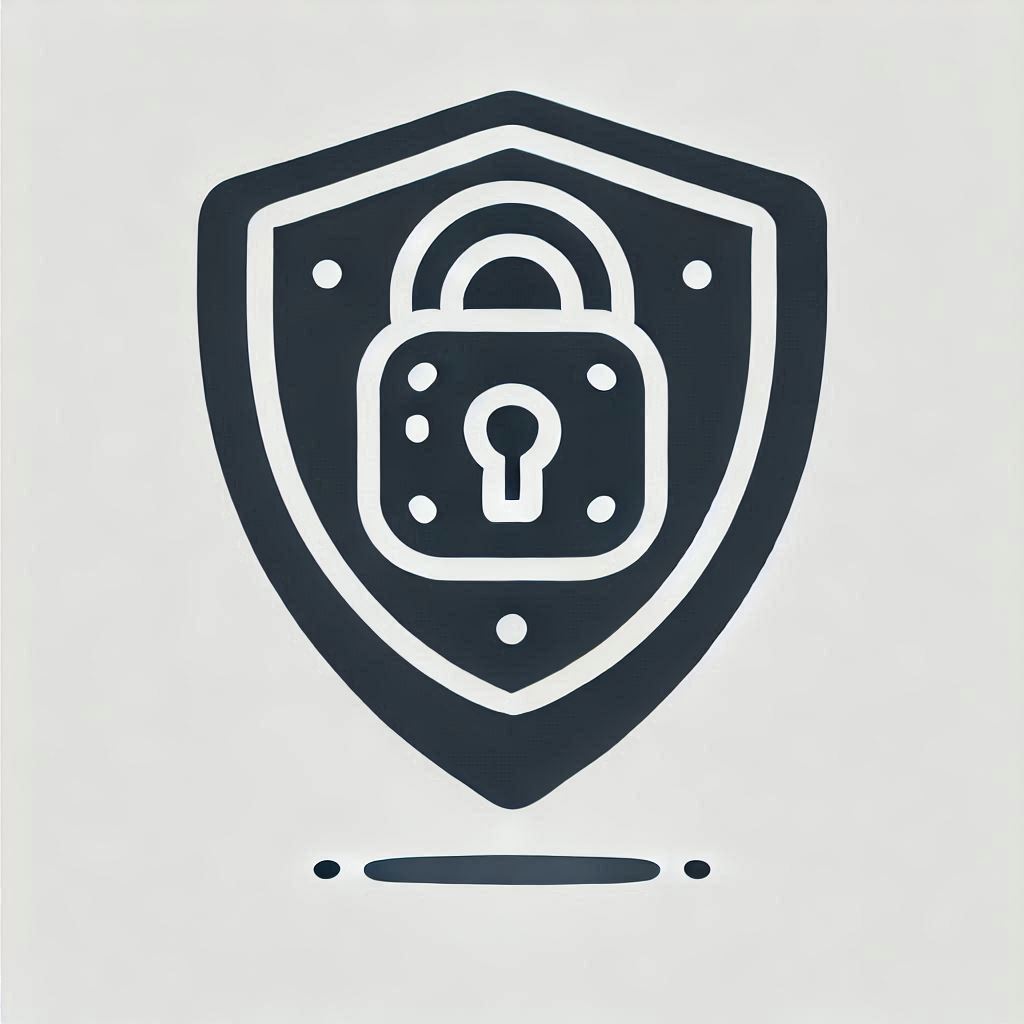 Shield padlock