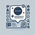 Social Post with Chat Bubble