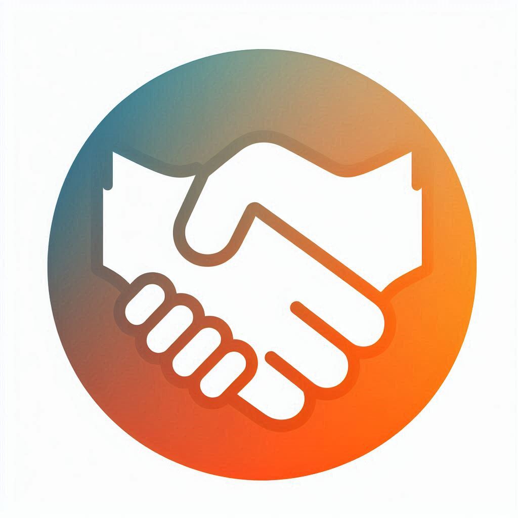Team handshake