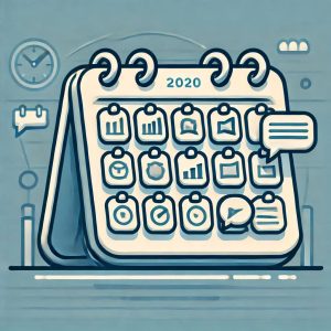 calendar with multiple posts