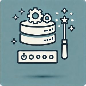 database with a magic wand