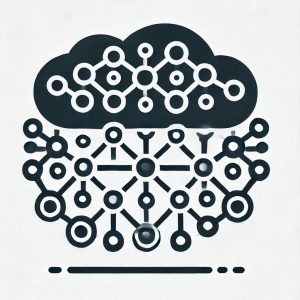 interconnected nodes within a cloud