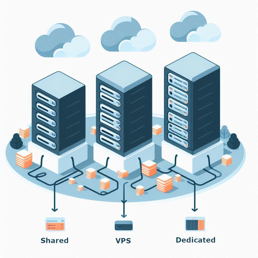 Shared, VPS, and Dedicated Hosting