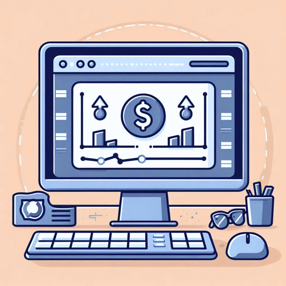screen displaying an earnings dashboard