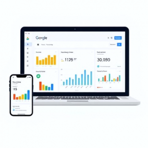 Google Analytics dashboard