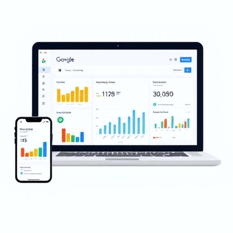 Google Analytics dashboard